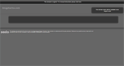 Desktop Screenshot of blogpharma.com